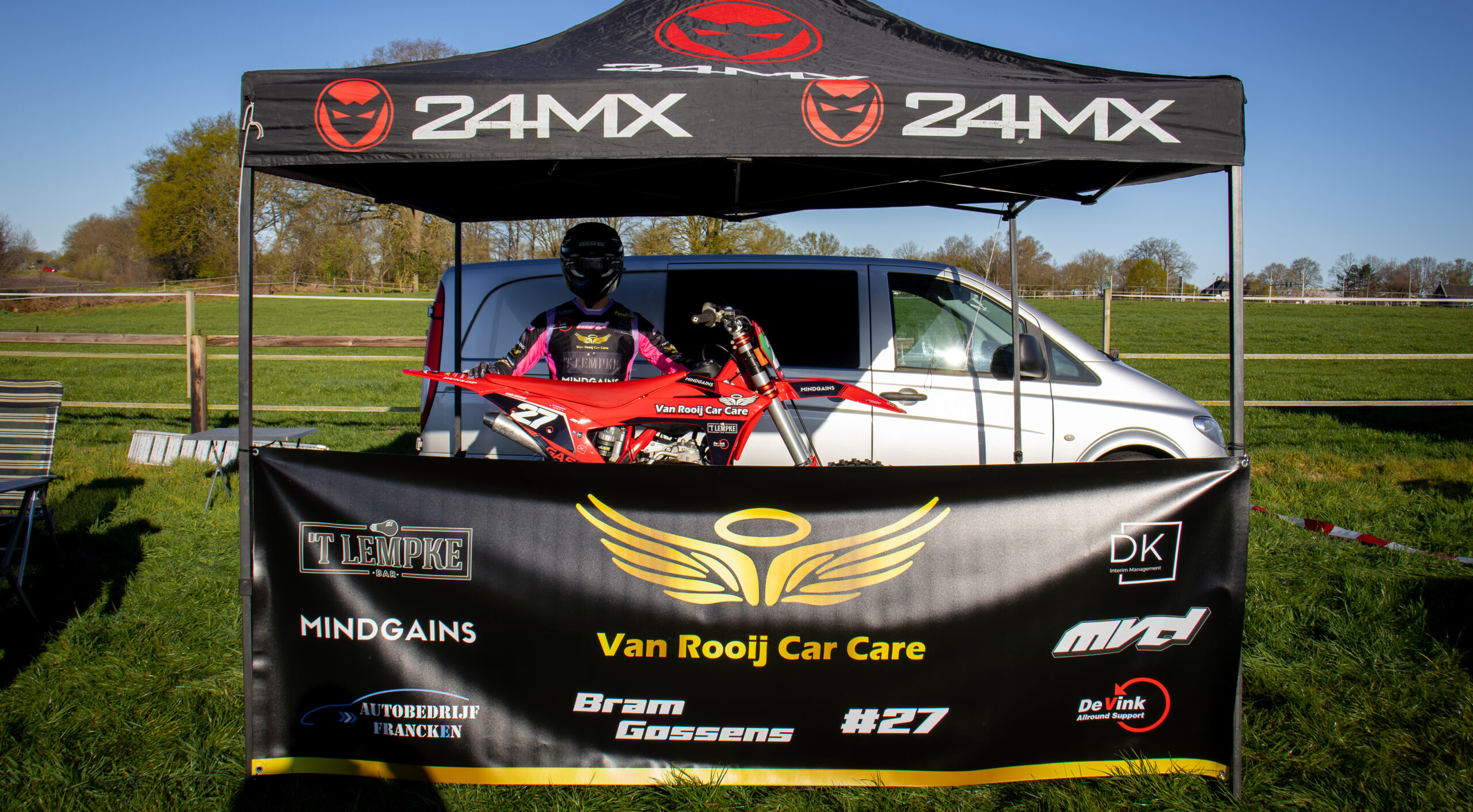Bram Gossens: Zichtbaarheid op de Motocross